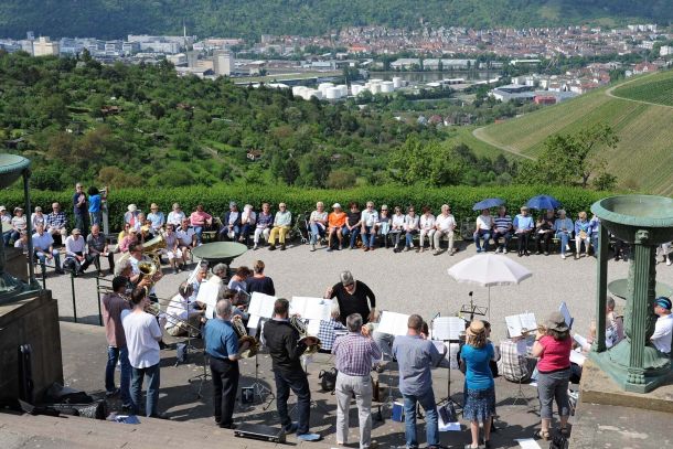 Gottesdienst an der Grabkapelle