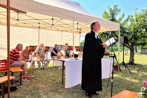 Pfr. Kaufmann beim OGV